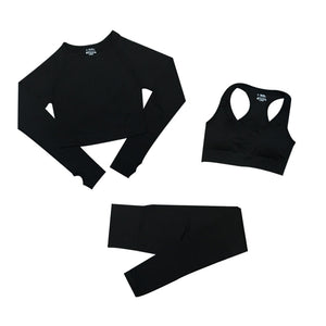 Women's 2/3/5 Piece Workout Sportswear Set