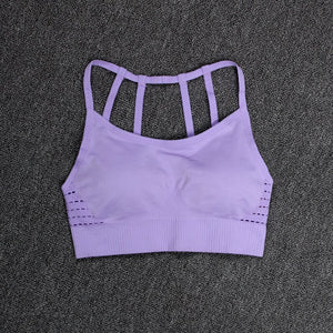 SVOKOR Seamless Hollow Sport Bra