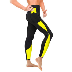 Neoprene Heat Leggings With Sweat Technology