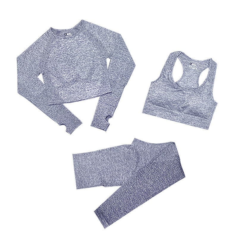 Women's 2/3/5 Piece Workout Sportswear Set