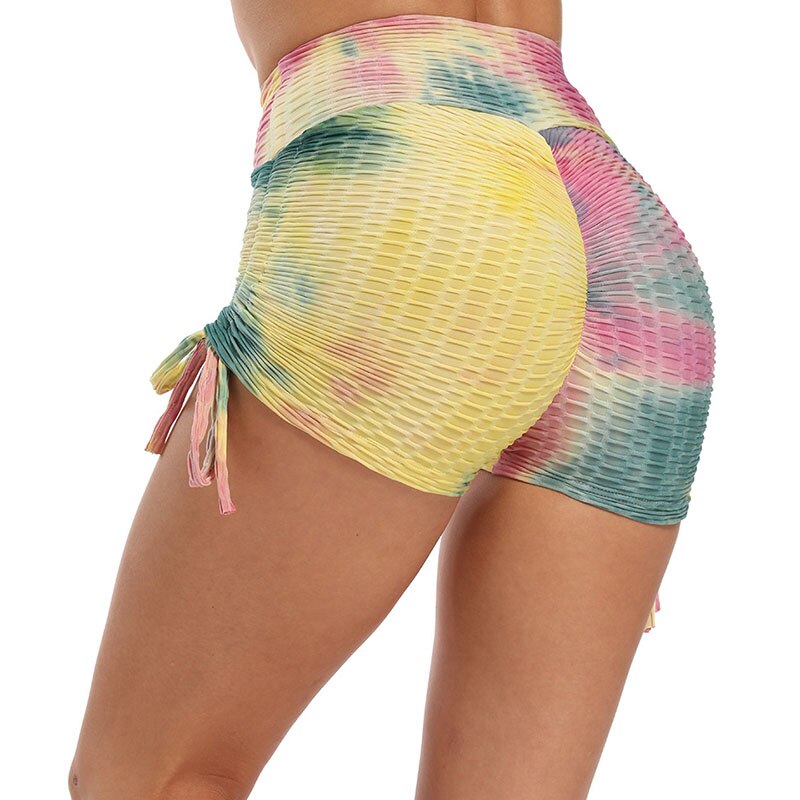 Higher Evolution- Tie Dye Compression Athletic Shorts